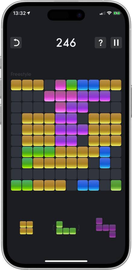 10x10 game for iPad and iPhone